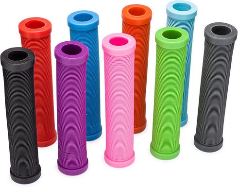 Ronin Grip Without Flange - Flangeless BMX Bike and Scooter Handlebar Grips with End Plugs