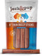Jack&Pup Premium Thin Dog Bully Sticks - 6 inch Bully Sticks for Dogs, (10 Pack) - Odor Free Beef Chews for Small Dogs