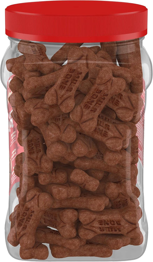 25 25 Milk-Bone Soft & Chewy Dog Treats Bundle: Beef & Filet Mignon Recipe Ounce + Real Bacon Ounce