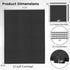 0.5 25 25 52 12 Tangkula Puzzle Exercise Mats, Thick EVA Interlocking Foam Floor Tiles for Protective, Non-Slip Workout