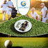 JIAOWEI Enamel Golf Ball Marker with Magnetic Hat Clip, Funny Golf Accessories for Golf Lovers