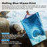 KingCamp Lightweight Camping Blanket, Down Alternative Puffy Printed Quilt, Portable for Travel, Picnic, Hiking, 79" x