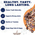 (2 Lb. 100% Amazing Dog Treats - Bully Stick Bites Bag) Premium Dog Chews - Easily Digestible Bully Stick Dog Treat