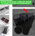 Xtreme Mats Golf Cart Cubby Inserts and Dash Mats Compatible with ICON/Advanced EV - RED Trim for Surface Protection