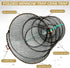 23.6in 11.8in Folded Minnow Trap Crab Trap x Thicken Fishing Bait Trap with Hand Rope Crawfish Lobster Fishing Net Trap