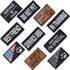 10 Pieces Service Dog Patches: Ask to Do Not Pet, Removable Tactical Vest Patch Set with American Flag