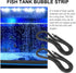 POPETPOP 2pcs Fish Tank Oxygen Strip Aerator Accessories Air Bubble Strip Hose Fittings