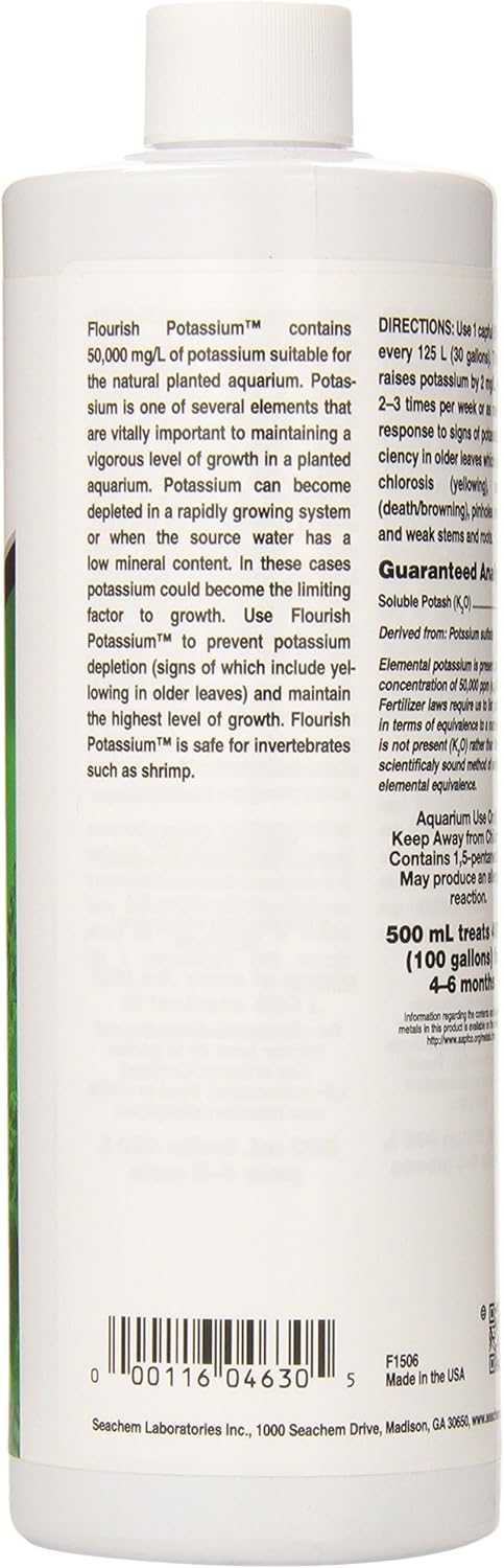 Seachem Flourish Potassium 500ml