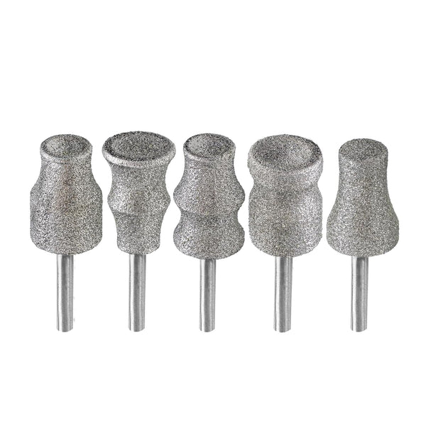 Diamond Rotary Pet Nail Grinder Bits Dog Nail Grinder Replacement Head -5PCS