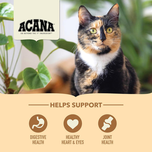 ACANA Senior Entree Dry Cat Food for Senior Cats (7+ Years), Free Run Chicken and Turkey Recipe, 4lb