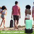 ropoda Giant Yard Pong,Yard Games with Durable Buckets and Balls - Choose Red Large, XL, or Green - Glow in the Dark