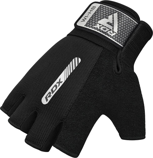 RDX Weight Lifting Gloves Gym Fitness Workout, Anti Slip Padded Full Palm Protection, Ultra Ventilated, Bodybuilding