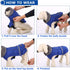 QBLEEV Warm Dog Coat, Waterproof Winter Jacket with Turtleneck & Fleece Lining for Dogs