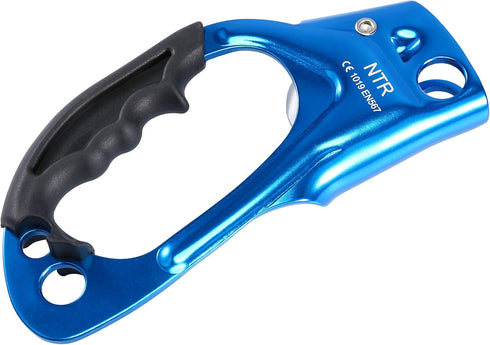 WILDKEN Hand Ascender for Climbing - Outdoor Mountaineering Rappelling Equip for 8-12MM Rope, Left Right Hand