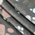 12 Pieces Pet Blanket, Soft Fleece Dog Fluffy Warm Felt Throw, Cute Paw Print Puppy Kitten Sleep Mat Covers (Dark Gray,