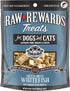 Northwest Naturals Raw Rewards Freeze-Dried Whitefish Treats for Dogs and Cats, 2.5 Oz - Healthy Pet Food