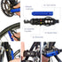 Rehook PLUS Lightweight Bike Multi Tool for Cyclists, Includes Tyre Levers, Spoke Keys, Chain Tool, Wrench, Hex,