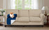 Premium Blue Silky Velvet Pet Sofa Bed - Slip Resistant, Waterproof, Washable Couch Protector with Removable Bolster