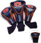 Team Golf NCAA Numbered 1, 3, & X, Fits Oversized Drivers, Velour Lined for Extra Club Protection
