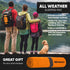 POWERLIX Ultralight Inflatable Camping Sleeping Pad, Compact Lightweight Mattress with Inflation Bag/Repair Kit
