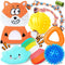 Zeaxuie 9 Pack Puppy Chew Toys, Squeaky Dog Toys, Treat Ball and Rope for Small Dogs