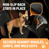 Active Pets Dog Car Seat Cover, Waterproof Front Seat Protector for SUV Truck Sedan, Pet Safety Travel Comfort System