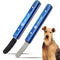 Stripping Metal Stone Diamond Edged for Dogs, Cats & Pets with Wooden Grip (2 Piece Pack of Coarse & Fine)