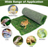 (11.81" 47.24") Reptile Carpet Cuttable Terrarium Mat Artificial Moss Reptile Liner Green Substrate Flooring Bearded