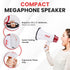 Pyle Megaphone Speaker PA Bullhorn - 20 Watts, Adjustable Volume Control, Built-in Siren, 800 Yard Range