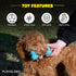 Playology Puppy Teething Bone - Chew Toy with Squeaker for Puppies 4-8 Months (Up to 60lbs)
