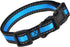 Mile High Life Night Reflective Double Adjustable Band Nylon Small Puppy Collar Leash and Harness Set (Reflective Edge