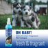 Kenic Oh Baby Pet Cologne & Deodorizer Spray - Soft Baby Powder Scent, Neutralizes Odors for Dogs & Cats