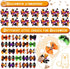 Weewooday 70 Pieces Dog Hair Bows with Rubber Band, Bowtie Pet Accessories for Independence Day, Christmas, Small Puppy