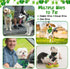 100 Paterr Pieces Dog Bandanas Bulk St. Patrick's Day Pet Handkerchief Shamrocks Soft Triangle Bibs Cute Kerchief