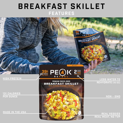 Peak Refuel Breakfast Skillet, 1 EA
