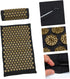 2pcs Set Acupressure Massage Pillow and Yoga Mat Portable Relaxation Accessories with Carry Bag for Stress Relief