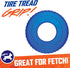 Nerf Dog 10in Enhanced Translucent TPR Tire Flyer for Medium Breeds, Blue