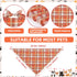 100 Summer PAWCHIE Pcs Dog Bandanas Bulk Pet Bibs Plaid Print Colorful Triangle Scarf Pet Bandanas Plaid Festival Style