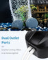 Uniclife Dual Outlet Aquarium Air Pump, Fish Tank Aerator for 5-200 Gallon Tanks with Accessories