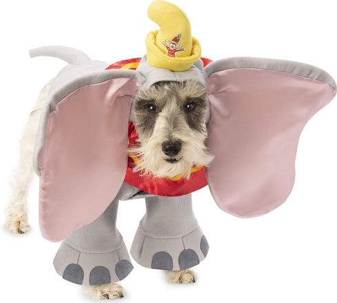 Disney: Dumbo Costume for Dogs or Cats by Rubies, XL Size