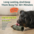 MENGJINGO 2 Pack Frozen Interactive Dog Toys for Aggressive Chewers, Long-Lasting Dogs Treat Holder to Keep Them Busy