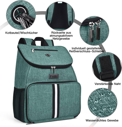 Backpack, Backpack Set 2 2 BAGLHERDog Travel Bag, Airline Approved Pet Supplies Dog Travel Accessories with Silicone