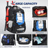RAINSMORE Baseball Bag - Lightweight Waterproof Backpack for Youth & Adult with Shoe Compartment