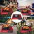 Vivicreate 8500 BTU Portable Butane Stove, Camping Stove, Outdoor Burner (Red)