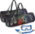 Kacctyen 2 Pcs Large Mesh Dive Bags, 37 x 15 x 15 Inches Scuba Gear Bag for Diving and Snorkeling