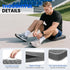 JDITVYHANO 2 Pack 2.5-Inch Stadium Seat Cushions - Portable Bleacher Cushions with Extra Thick High-Density Foam
