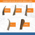 Elk Antlers for Dogs - USA Sourced Antler Chews for Aggressive Chewers, Promotes Oral Health for All Sizes