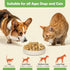 MON2SUN 6oz Freeze Dried Salmon Cat and Dog Treats, Single Ingredient Natural and Healthy Dog Snacks, High Protein