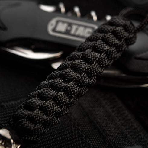M-Tac Skull Knife Lanyards with Beads, Tactical Paracord Lanyard for Knife – Helix