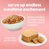 5.5 oz (Pack 12) Purina Beneful with Real Beef and Peas Wet Dog Food Loaf - Can